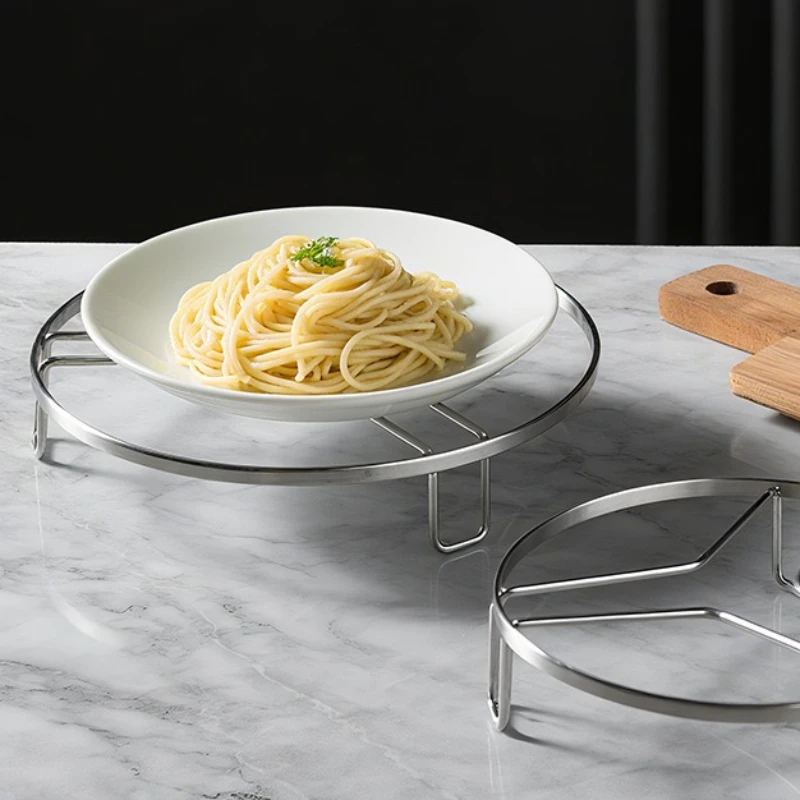 New Stainless Steel Steamer Pan Rack Stackable Multifunction