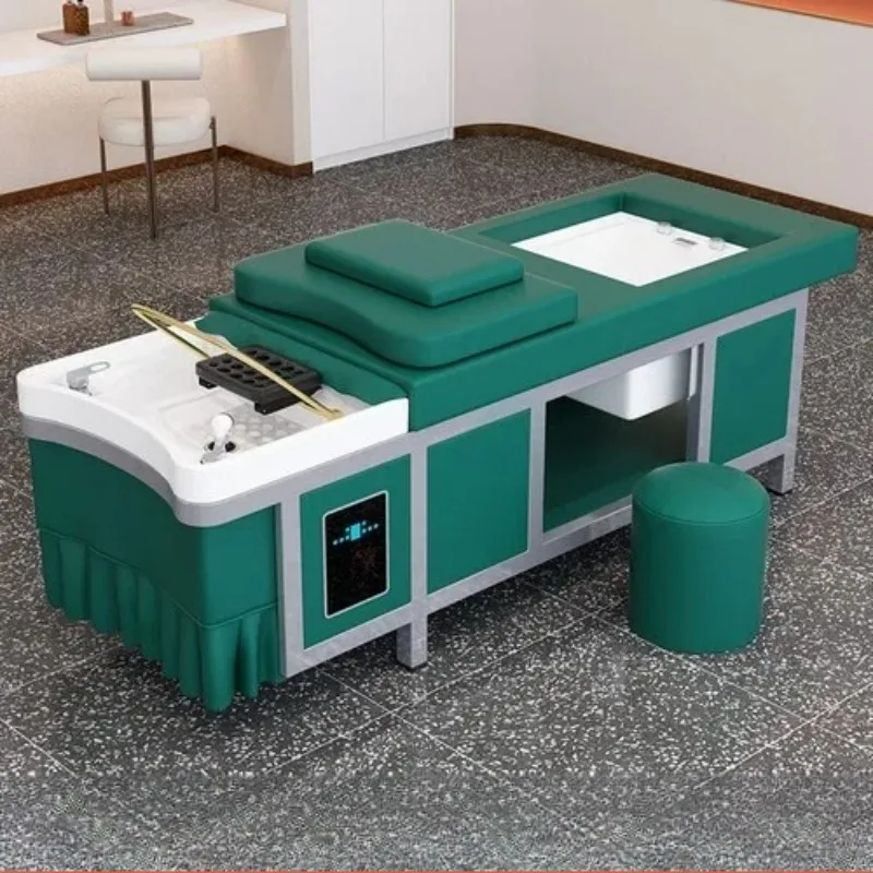 

Thai Intelligent Water Cycle Chairs Lounge Head Spa Ergonomics Stylist Lounge Shampoo Chairs Luxury Massageador Salon Furniture