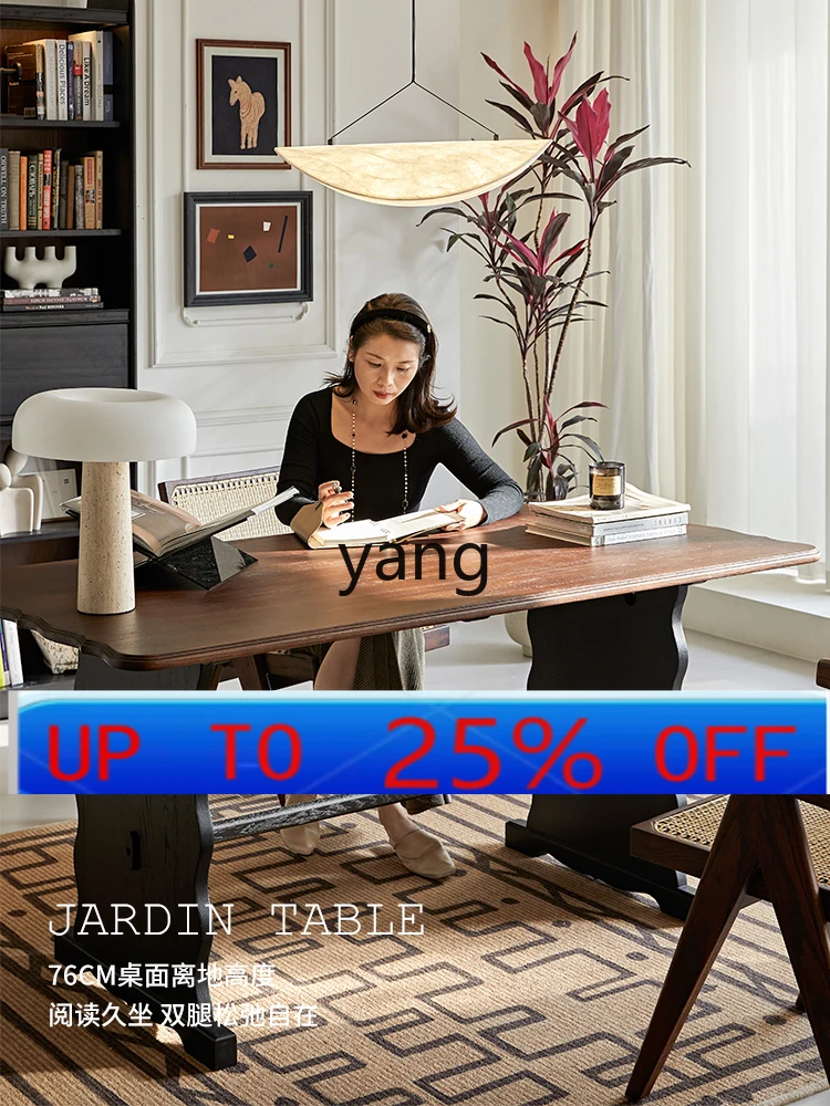 

lmm Solid Wood Living Room Large Long Desk Home Double Office Desk Living Room Large Board Desk