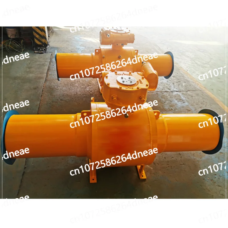 صمام كروي لحام الغاز ذو الإصدار المزدوج للسوائل المقاومة DN50-DN600 تخصيص معالجة المصنع المضاد للتآكل والمضاد للصدأ