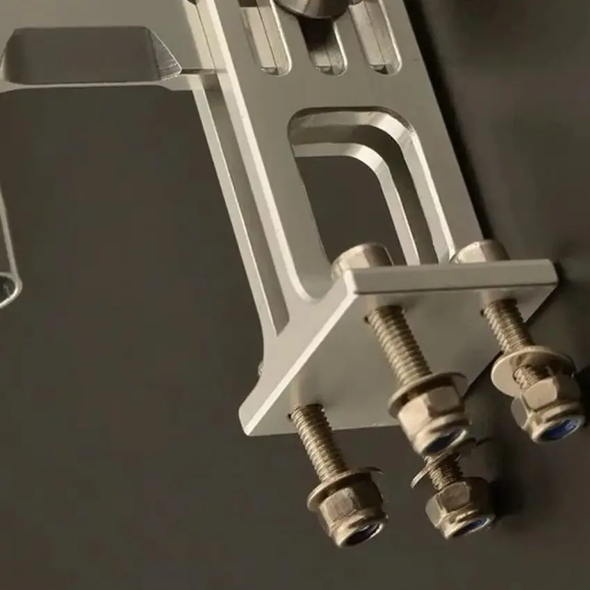 Soporte de eje de aluminio L38mm para barco RC, para eje de propulsión de 4mm, tirante de 4mm y eje de hélice de 4mm, con cable flexible, para barco de carreras eléctrico