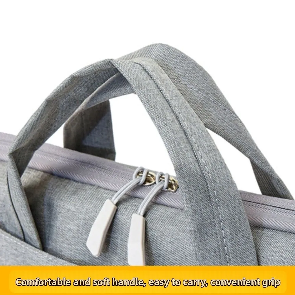 Wszechstronna torba na laptopa 15,6 cala, wodoodporna, uniwersalna torba do przechowywania komputera, do biura.