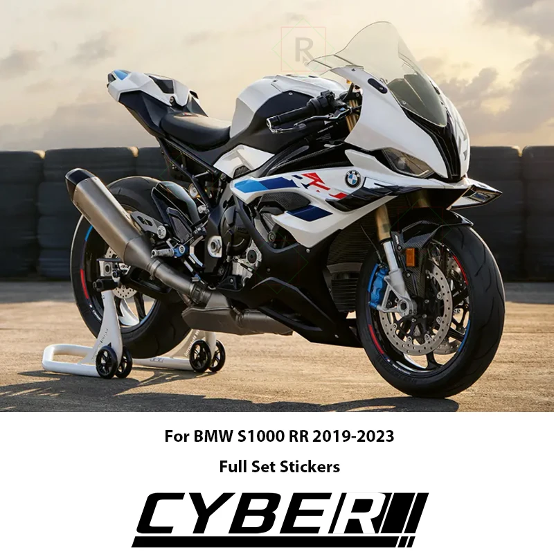 For BMW S1000RR 2019-2023 Fairing Shell Sticker Decal Left and Right Fairing Stickers 19-23 New S1000RR RR 2023