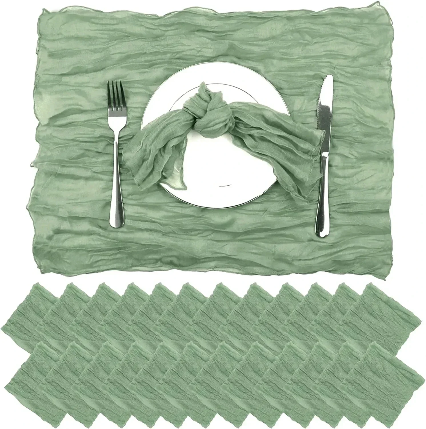 Rustic Gauze Runner 6