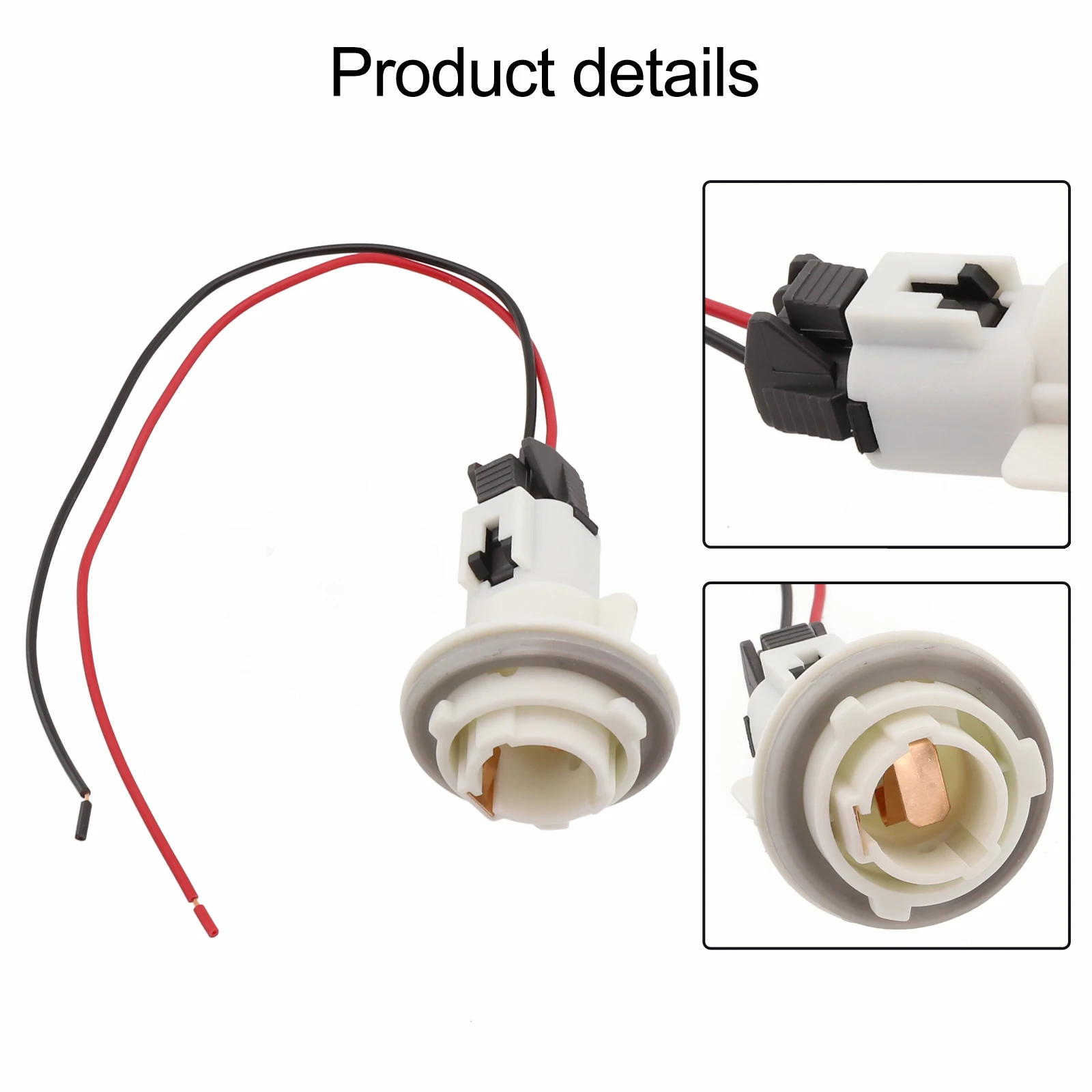 For Nissan Livina 1156 Bulb Socket Car Maintenance Size As Shown In The Picture Wear-resistant Non-deformation