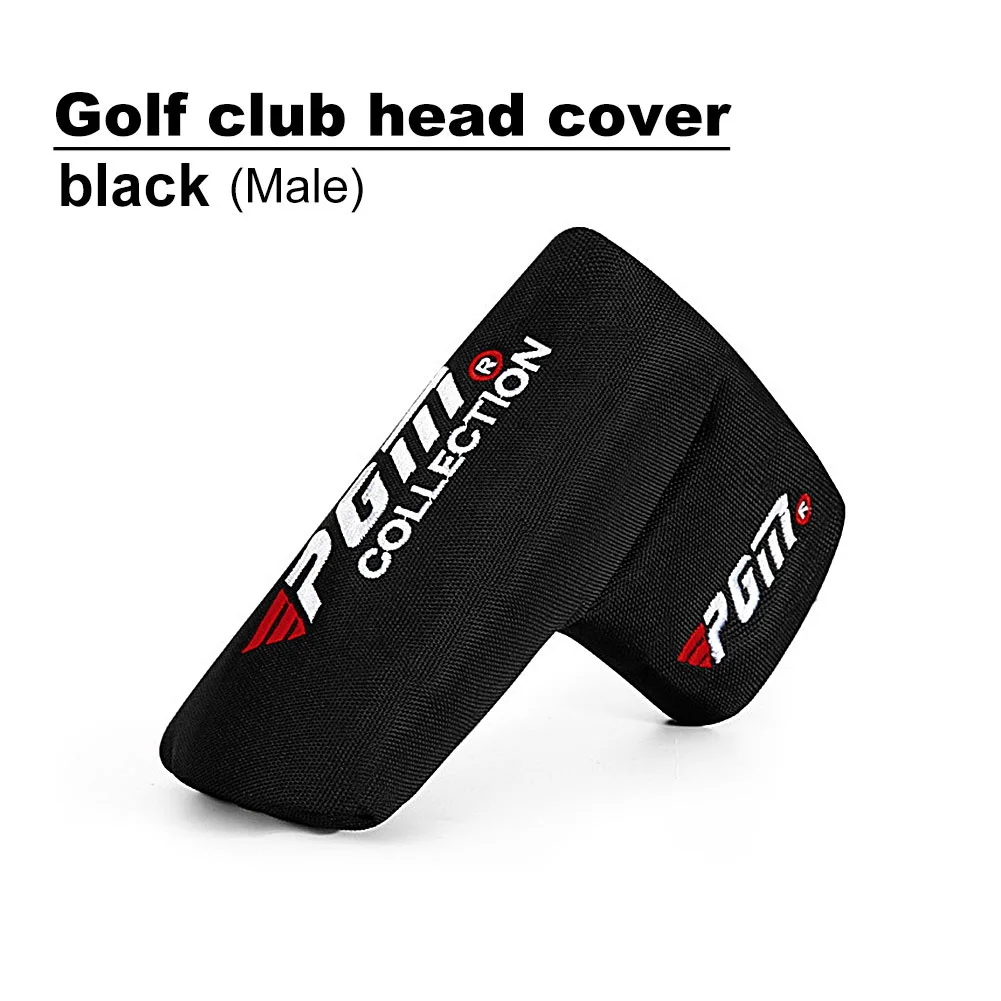 PGM-cubierta para cabeza de Putter de Golf, cubierta protectora para palos de Golf, cubierta para cabeza de Putter para cabeza bordada de Golf