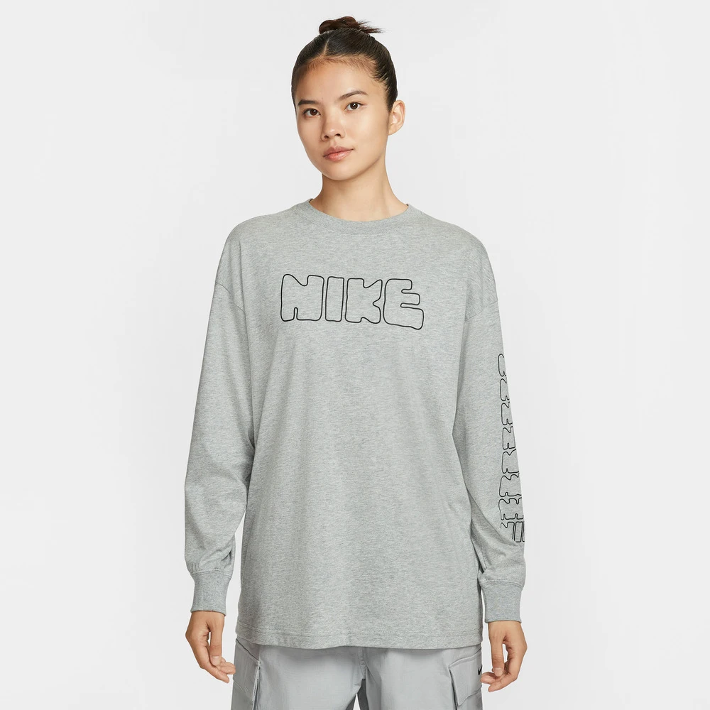 

NIKE 2025 Women's AS W NSW LS TOP GCEL Knitted T-shirt II0461-063