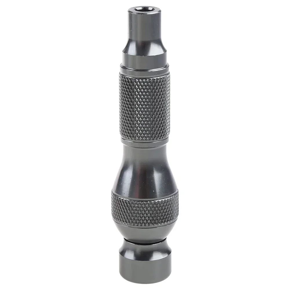 

Aluminum Handle Ratchet Torque Ratchet Batch Handle Greater Torque Quick Change Screwdriver Bits Standard 6.35mm Bits Steel Head