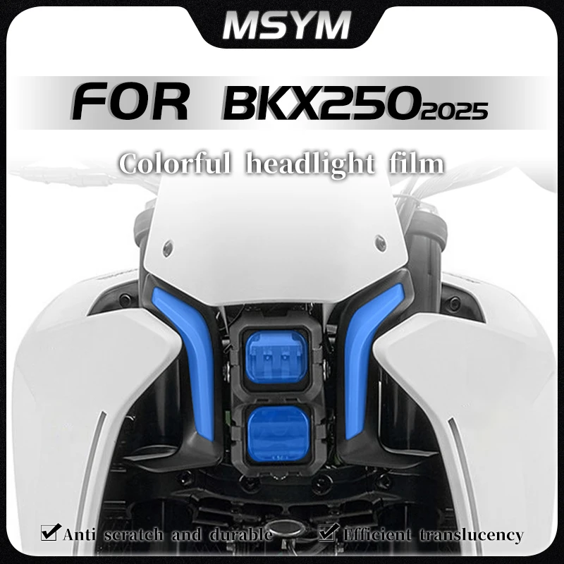 

For Benelli BKX250 BKX 250 Bkx250 bkx250 2025 Transparent headlight film smoked tail light film sticker modification accessories