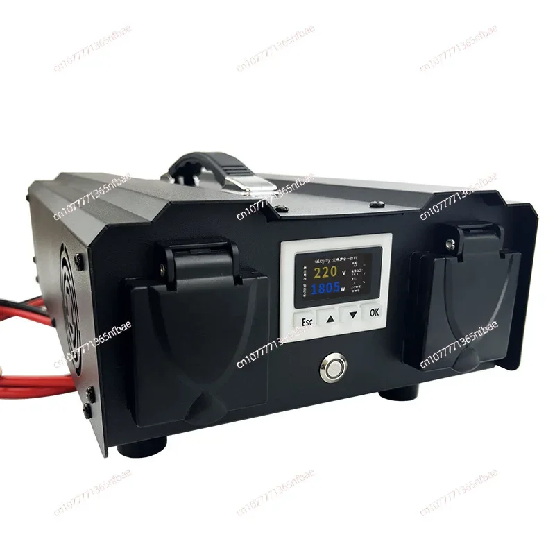 2000W Charging Inverter Integrated Machine 24V48V60V72V To 220v Two-way Inverter Energy Storage Vehicle Power Supply