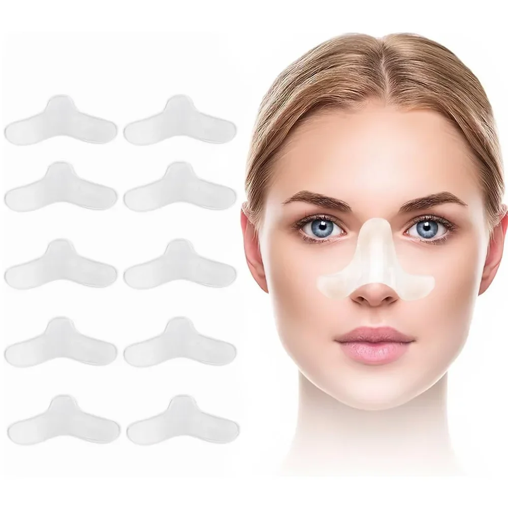 Almohadillas nasales para máscara CPAP, almohadilla nasal CPAP, suministros para máquina CPAP, máscara de Apnea del sueño, almohadilla cómoda para la mayoría de las mascarillas, 1-20 piezas