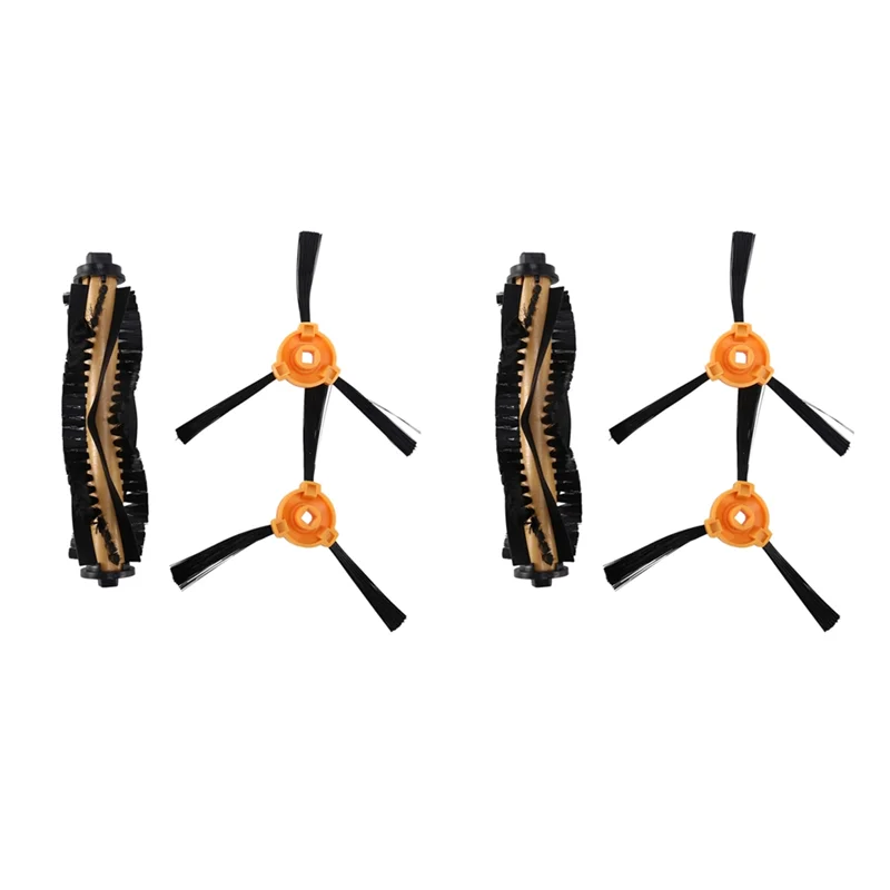 INLIG-2 مجموعة استبدال فرشاة جانبية للمرشح للمكنسة الكهربائية Ecovacs Deebot N79 N79S Conga Excellence 990