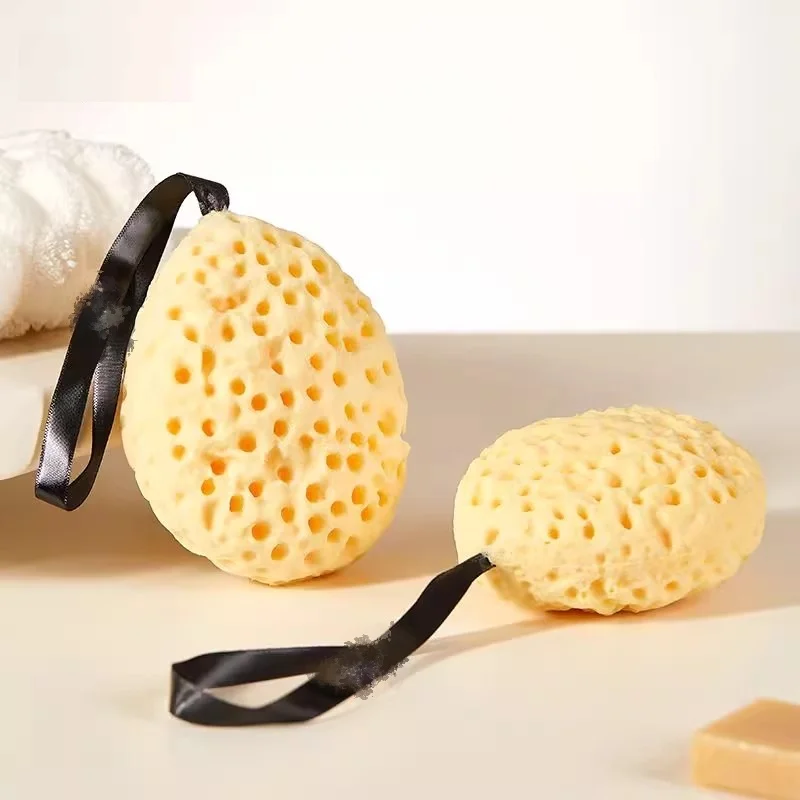 

Женская губка для чистки ванны, сотовый дизайн, шарик для ванны, грязь, инструмент для чистки, инструмент для чистки личной гигиены