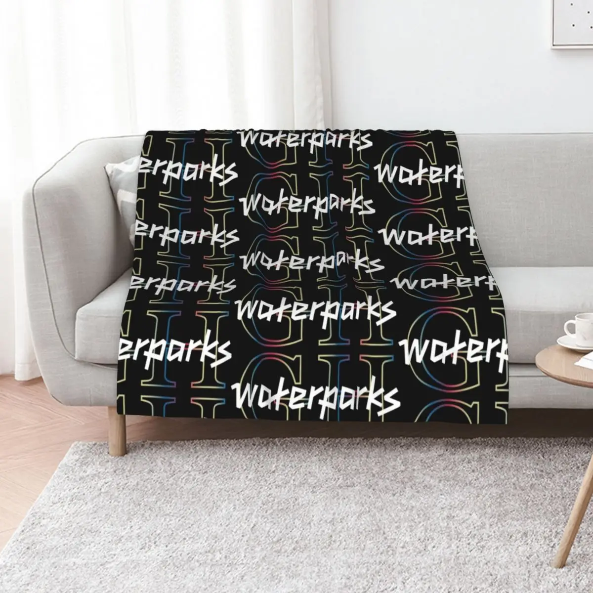 

greatest hits -waterparks inspired Throw Blanket Weighted Luxury Brand manga Picnic Blankets