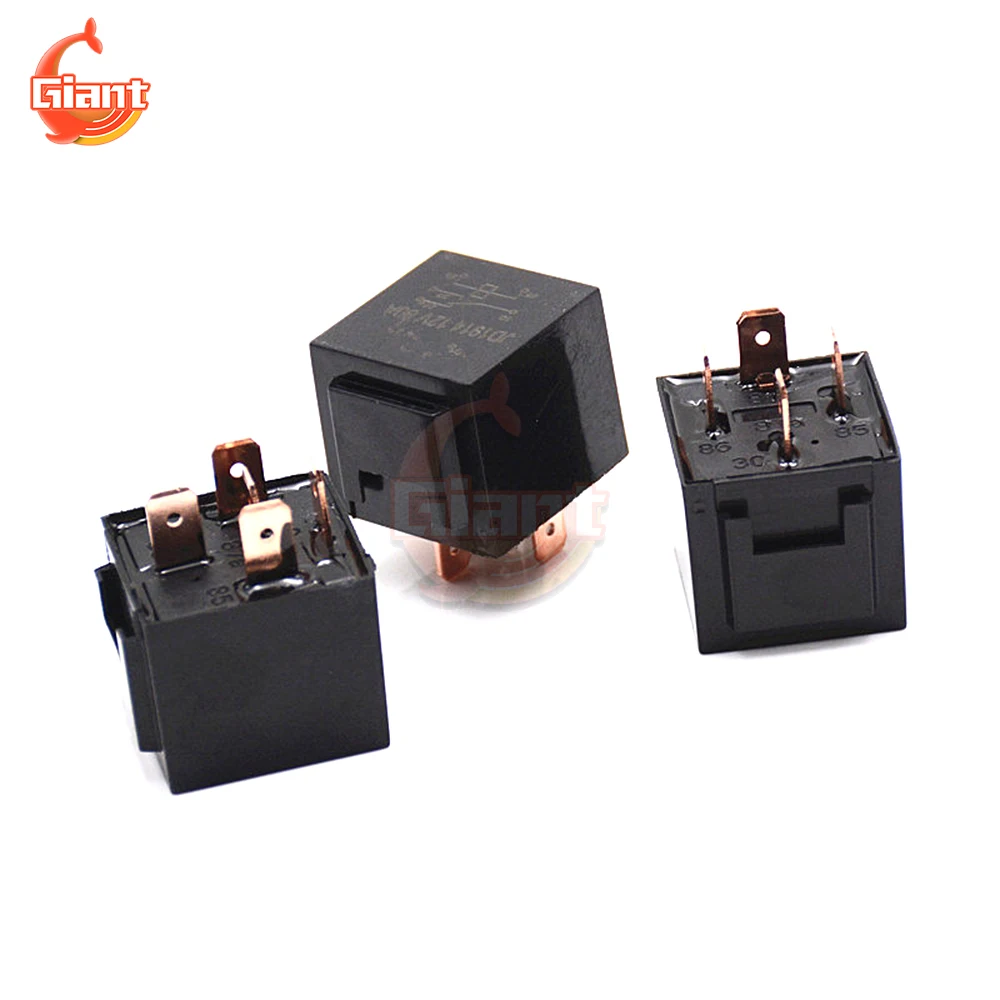 4 Pin 5 Pin 12V/24V Mini Waterproof Relay High-power Automotive Control Moudle AC/DC Car Relays DIY Multi-function Relay Moudle