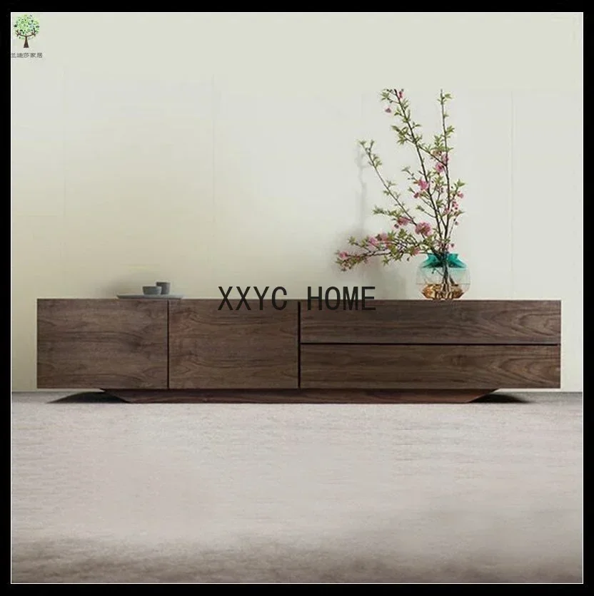 

Small Apartment TV Cabinet Modern Simple Living Room Combination Creative Storage Cabinet