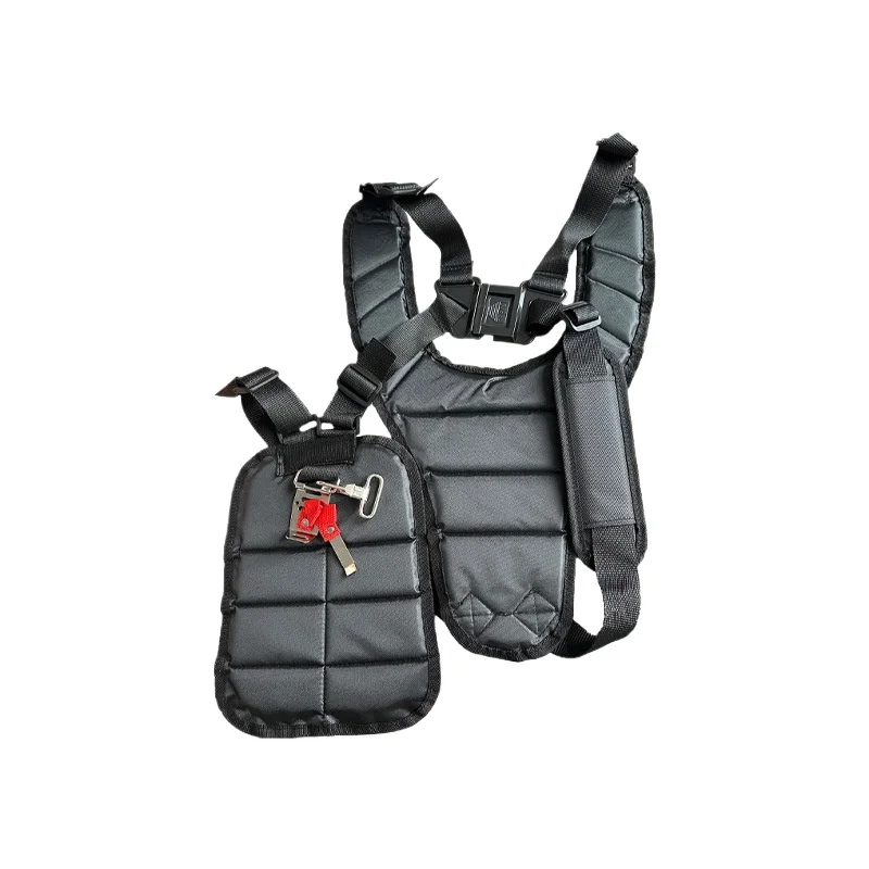 Applicable to brush cutter single hook strap herringbone side hanging lawn mower double shoulder strap