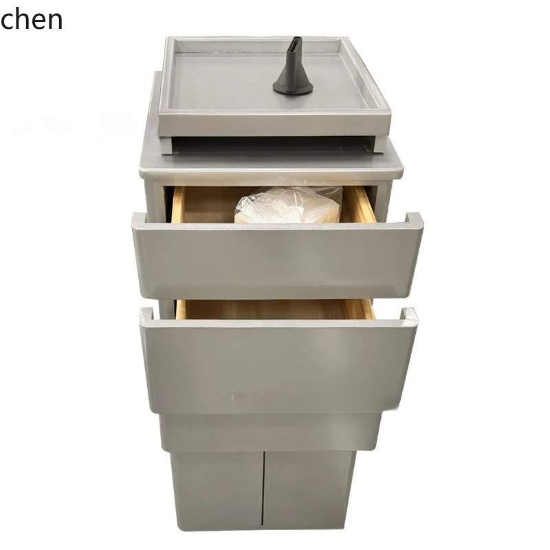 

PYH Hair Salon Haircut Cabinet Beauty Salon Tool Storage Hair Salon Hair Dryer Rack Tool Cabinet Trolley