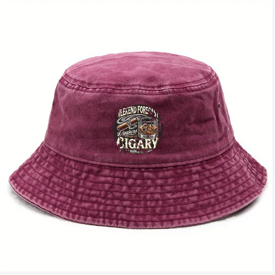 Fashionable Fisherman'S Hat, a Vintage Casual Hat for Cigars And Drinks, Suitable for Outdoor Sports, Hiking, And Camping