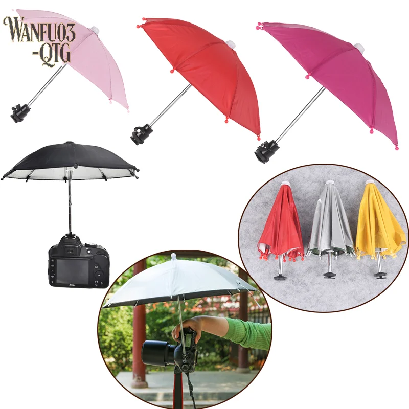 Oferta: 1 Paraguas Universal para Cámara DSLR con Soporte para Zapata, Accesorio de Fotografía, Parasol y Protector de Lluvia