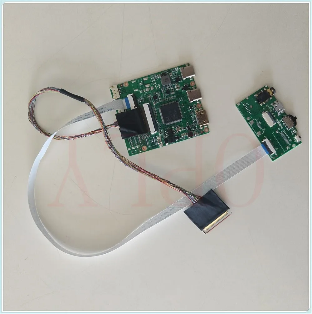 

LVDS for LP171WU4 LP171WU6 LP171WU6-T 17.1" 1920X1200 40pin MINI HDMI-compatible screen monitor LCD 2 TYPE-C Control Board kit