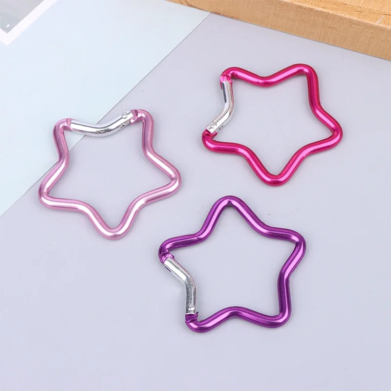 Алюминиевый-сплав-уличный-звездообразный-пружинный-карабин-с-зажимом-брелки-для-рюкзака-кемпинга-пешего-туризма-путешествий