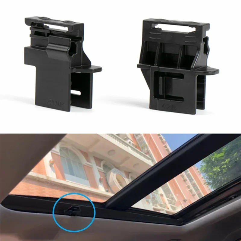 For Honda BREEZE RY1 RY2 CRV CR-V RW1 RW2 2016-2022 Sun Shade Snap Clip Blind Panoramic Sunroof Visor Fixed Buckle