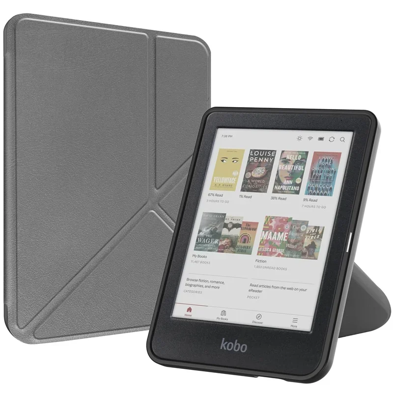 

Magnetic Case For Kobo Clara BW 6'' Smart Case PU Leather Folding Stand eBook Cover For Kobo Clara Colour Funda Clara 2E Case