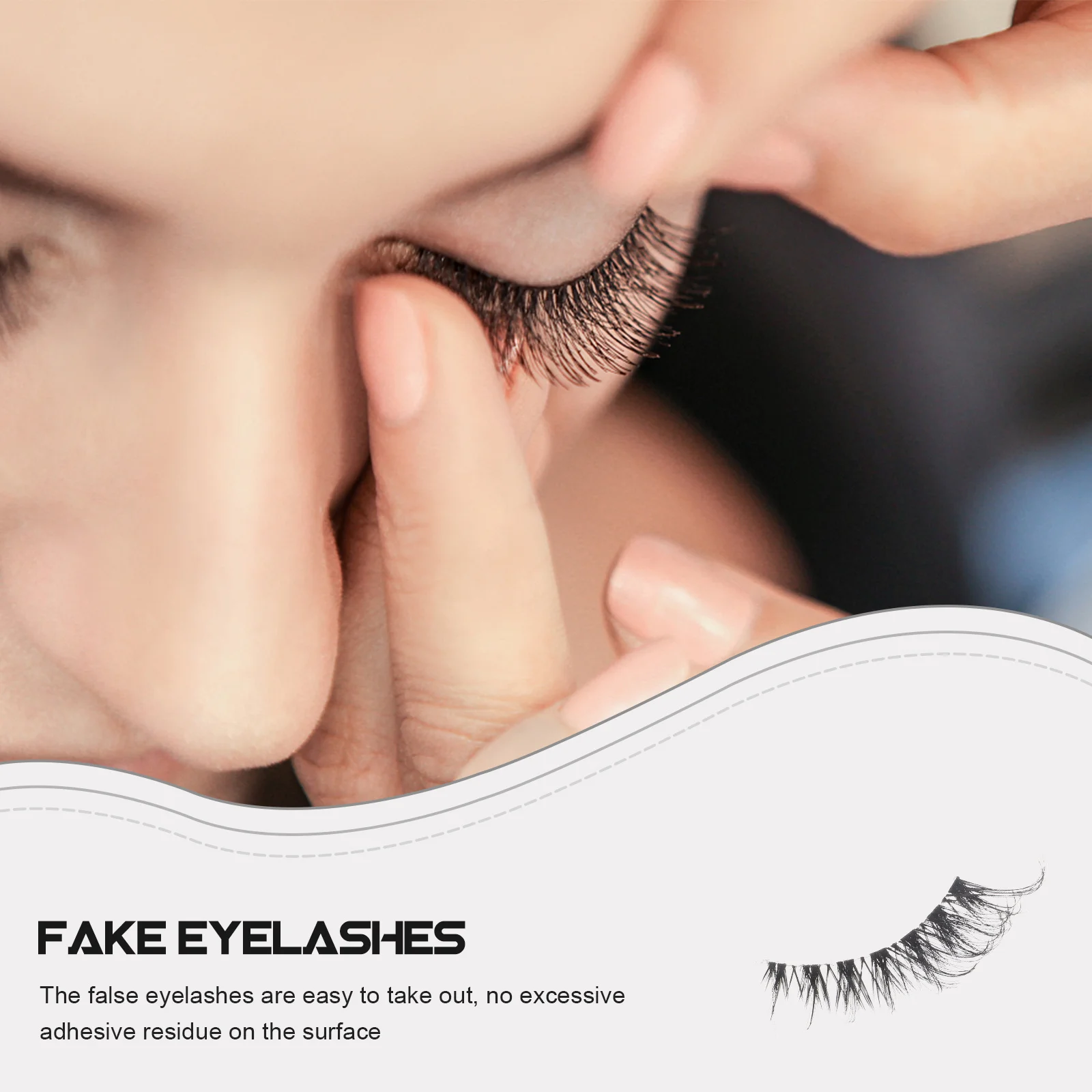 5 pares de pestañas postizas, extensiones de pestañas postizas de aspecto Natural ligero para uso diario, maquillaje de fiesta, pestañas a granel