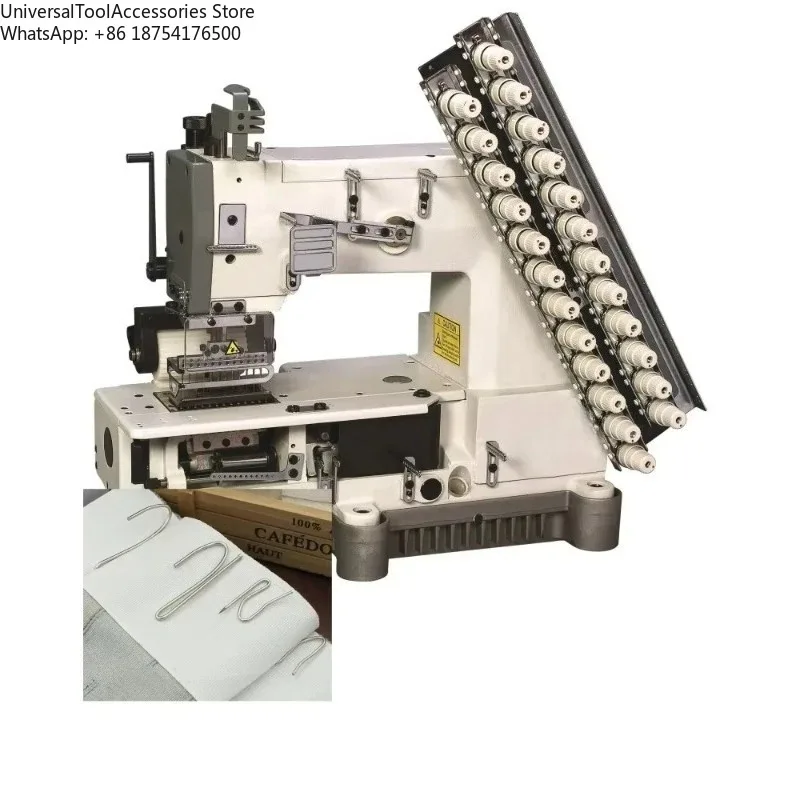 

QS-008CL Multi-needle Curtain Band Sunblind Tape Belt Industrial Sewing Machine