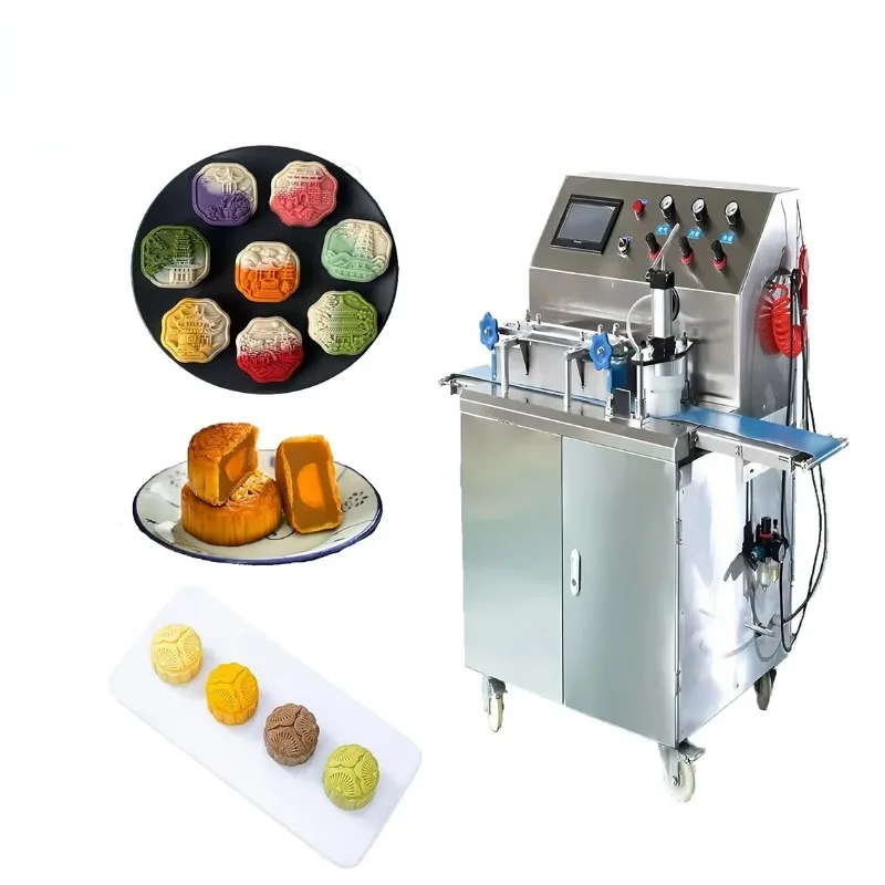 Mooncake Forming Machine Automatic Cake Biscuit Making Machine Production Line High Efficiency