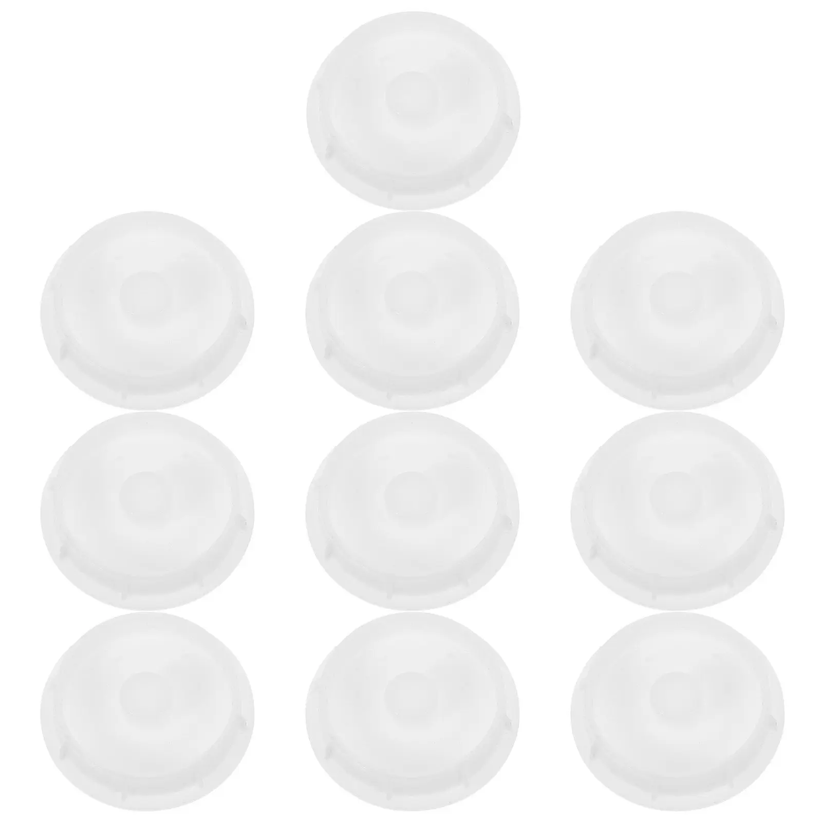 

10Pcs Lint Roller Plug Spare Covers Universal Fit Replaceable Plastic Accessory for Pet Hair Removal Clothes Carpets Car Seats