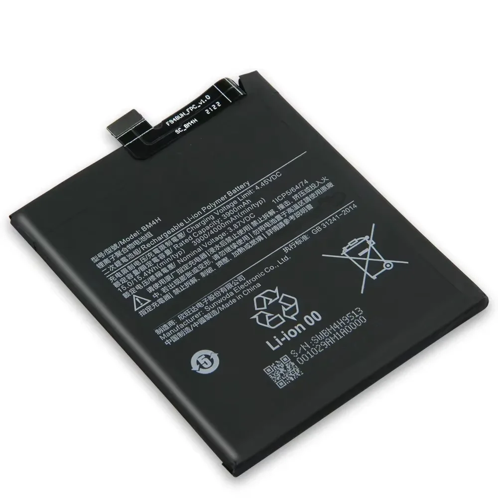 

2025 Replacement Phone Battery BM4H For Xiaomi 9 Pro