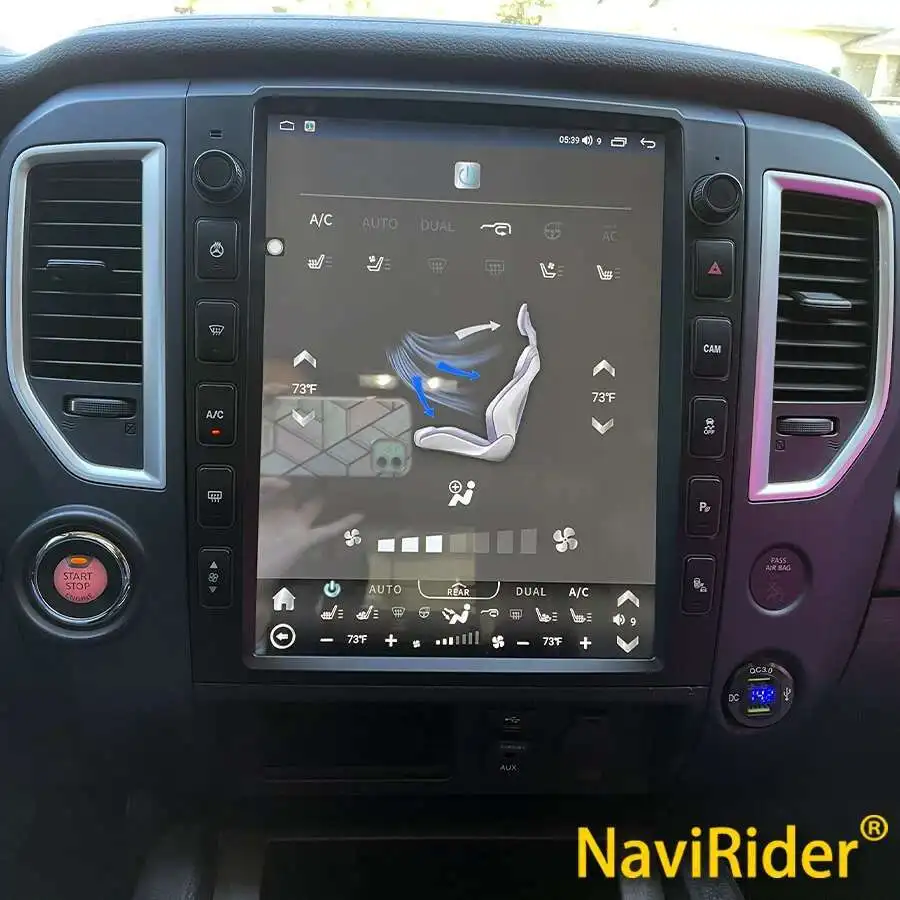 

13inch Android Screen Car Radio 2din For Nissan Titan 2016 2018 GPS Navigation Carplay Multimedia Video Player Stereo Head Unit