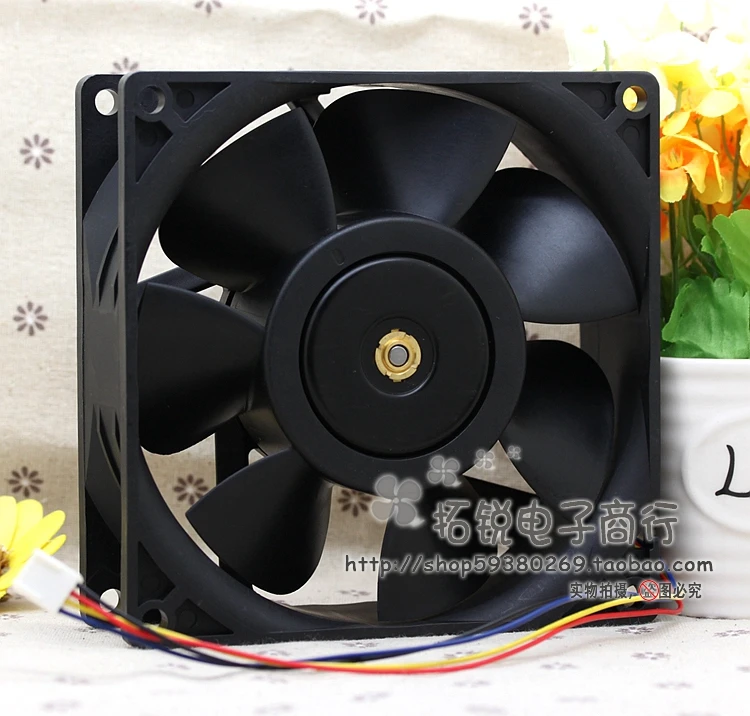 Delta Detal Afc1512dg 1550 15ซม.12V 1.80a ลมพัดลมเซิร์ฟเวอร์