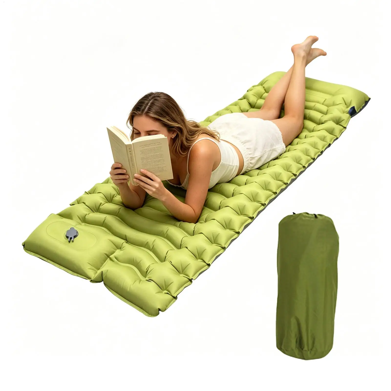 

Надувной матрас-трансформер самонадувающийся, портативный, для сна, путешествий, гостей, улицы, палатки, автомобиля, дивана