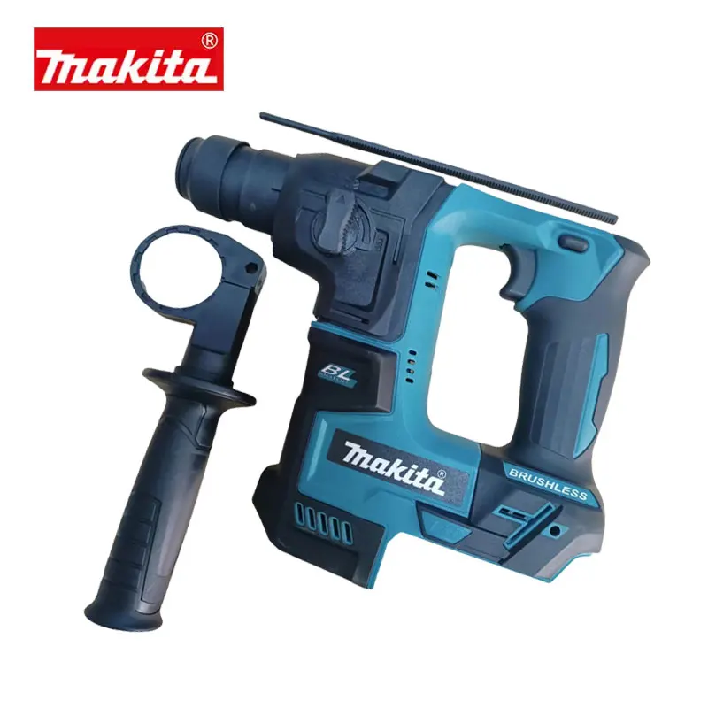 Makita-Marteau électrique sans fil HRagglomD, batterie au lithium 18V, perceuse sans balais, outils électriques