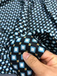 Elastic Twill Silk Fabric Fashion Clothing Dress Shirt Apparel Sewing Fabric Wholesale Cloth for By The Meter Diy Material