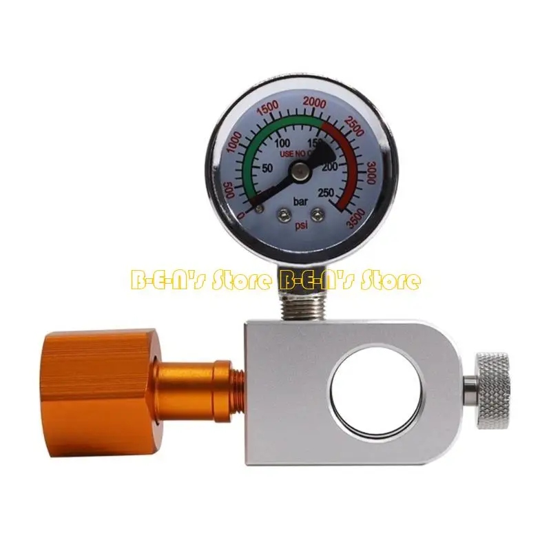Y1AD Sodas Cylinders Bottle Refill Adapters for Homebrews Beer CO2 Regulator 3500psi