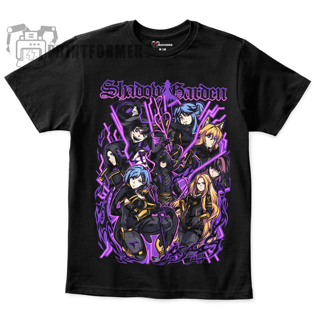 Enimence In Shadow Anime Tshirt For Anime Lover S-5XL All Size Cotton 100 Cotton