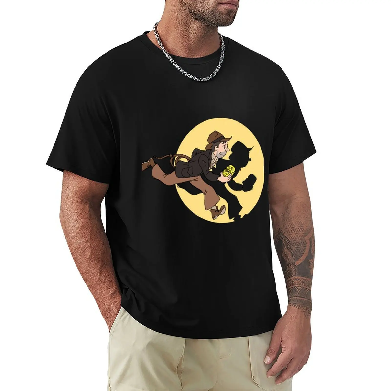 

Les Aventures des Indy T-Shirt blanks custom shirt basketball graphic tees summer shirt mens t shirt graphic