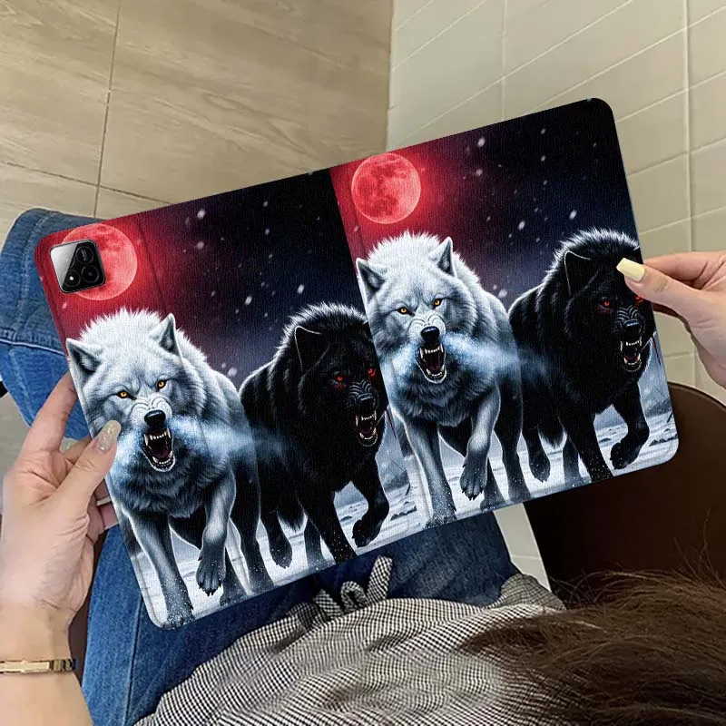 

Anime Wolf Design Cool For Xiaomi Redmi Mi Pad 5 6 6s 7 SE Pro Max Ultra 12.4 12.5 14 inch Tablet Case