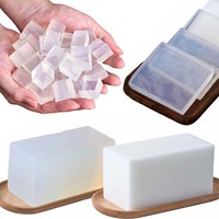 1000g Glycerin Soap Base DIY Handmade Soap Base Transparent White Melt Pour Making Soap Aromath Bath Raw Materials Wholesale
