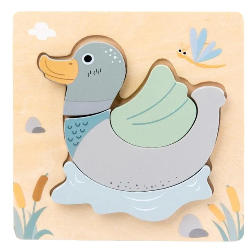 Q0KB Puzzle Children Toy Assembly Animals Desk Table Decors