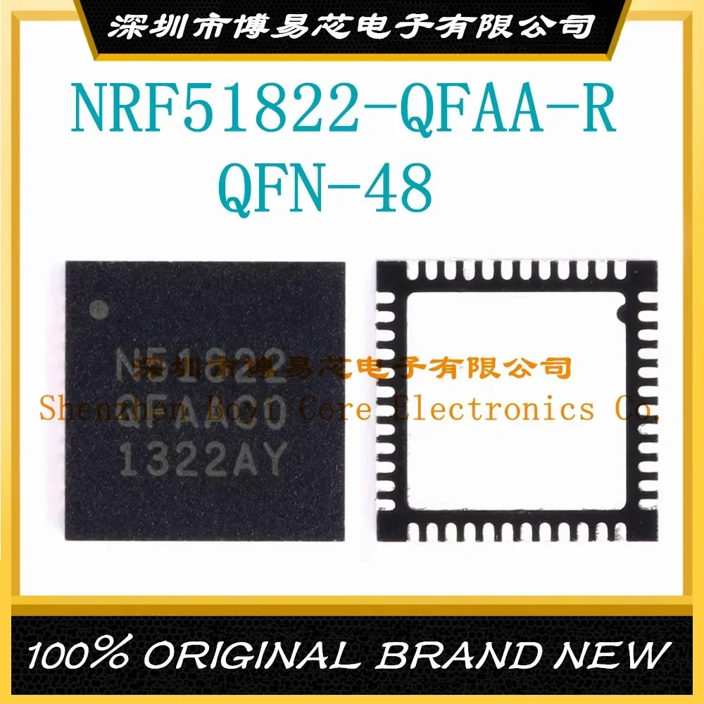 NRF51822-QFAA-R Caixa de plástico genuíno original