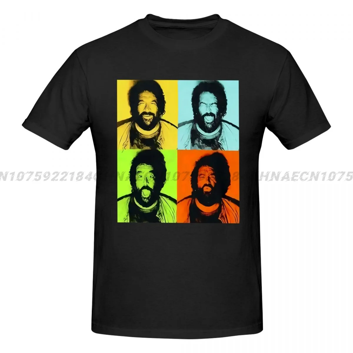 

Black T Shirt For Male Summer Brand Tee-shirt Bud Spencer T-shirt Tee Shirt Women Men Tops Teenager Cotton Tee Shirt Fashion Top