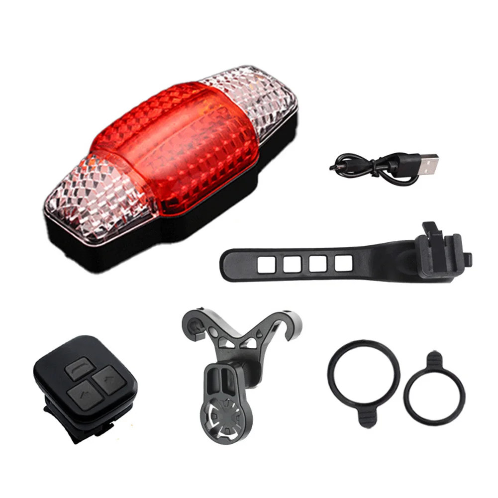 ترقية عمر البطارية أسود أحمر التحكم عن بعد ضوء ركوب الدراجات سعة البطارية زيادة تصميم مدمج ربط التحكم المزدوج