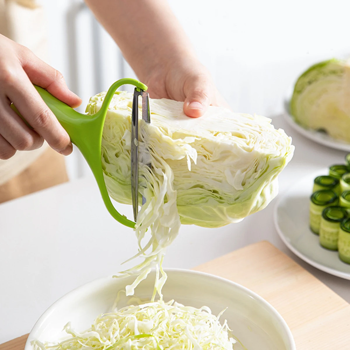 1PC-Cabbage peeler; multi-purpose peeler; melon peeler; peeler; shredder