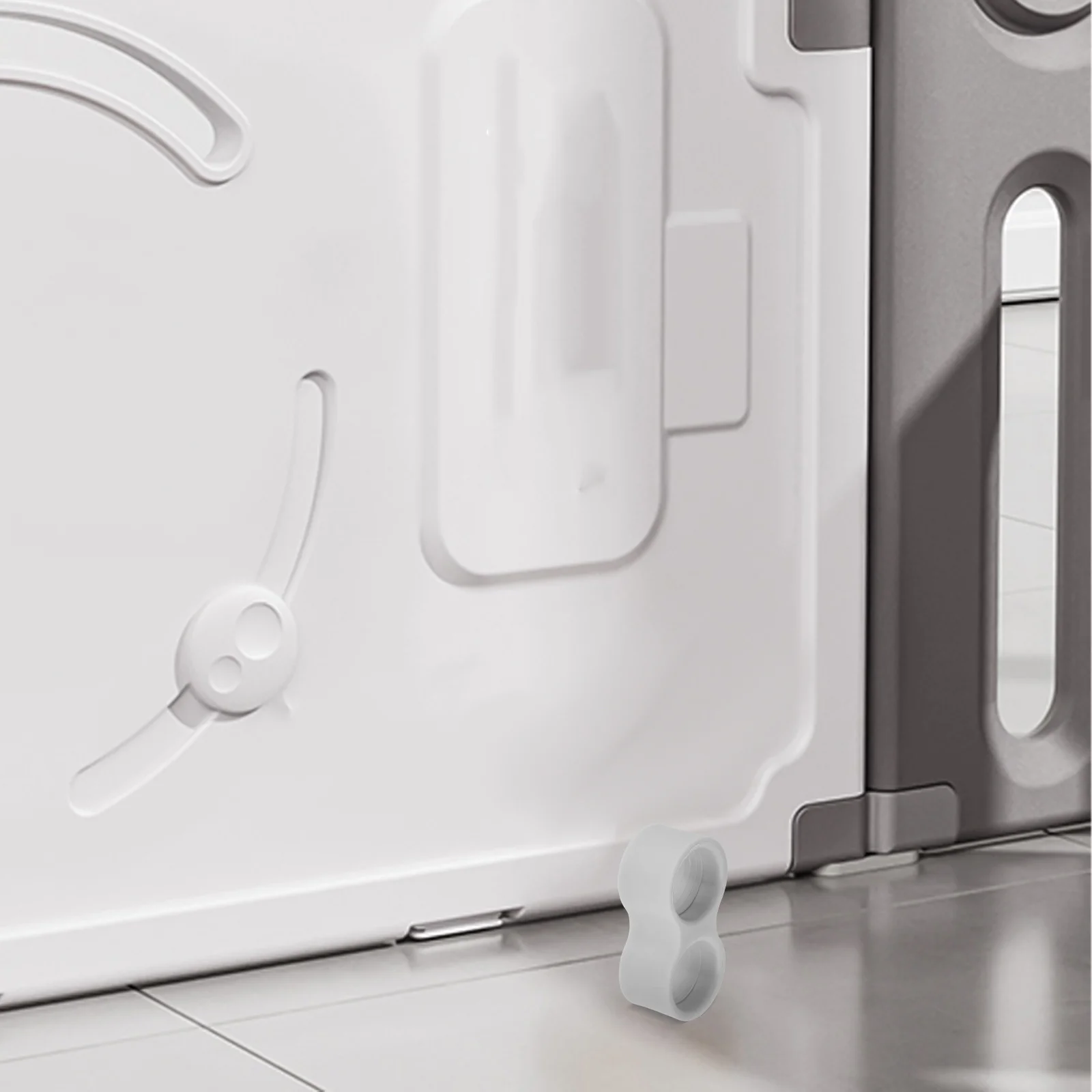 Clip di Collegamento in Plastica per Box Bambini, Chiusura di Sicurezza per un'Installazione Facile, Area Gioco Pieghevole e Stabile