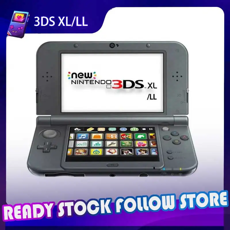 

100%Original Handheld Game Console ips screen Touch Screen LCD displays Cross Keypad System Console for Nintendo 3DS XL LL